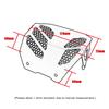 Motorcycle Engine Guard Protector Exhaust Shield Protection Cover Chassis Shroud For Ducati DesertX Desert X 2022 2023 2024