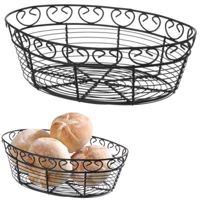 Hendi 425879 Decorative Oval Wire Bread Serving Basket