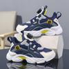 Zimowe Sneakersy Dziecięce Bawełniane Buty Sneakersy PU Wodoodporne Krótki Polar Ciepłe Ultralekkie Chłopięce Śniegowce