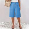European & American Women's Mid-Length Solid Color Casual Fashion Pants