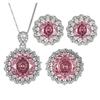 Autumn and winter new Huabi jewelry copper bottom gold-plated simulation dry rose high sense round set stone 14-10m