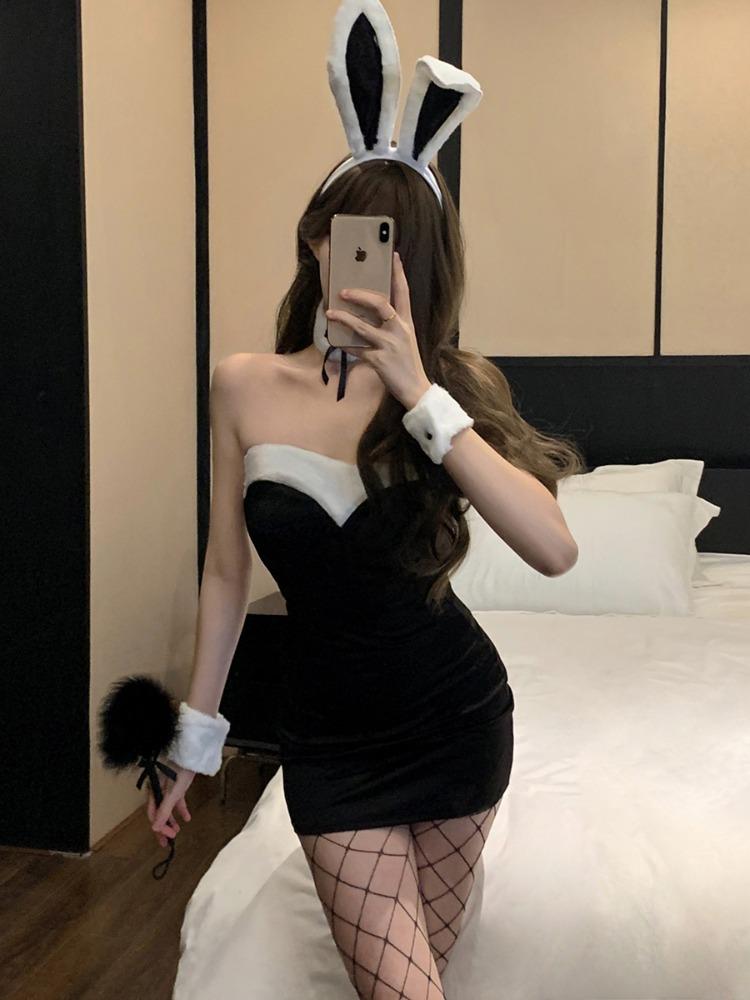 Christmas Cosplay Costumes Erotic New Year Dress for Couple Sexy Honeymoon Plus Lolita Chemise Exotic Role Playing Santa Apparel