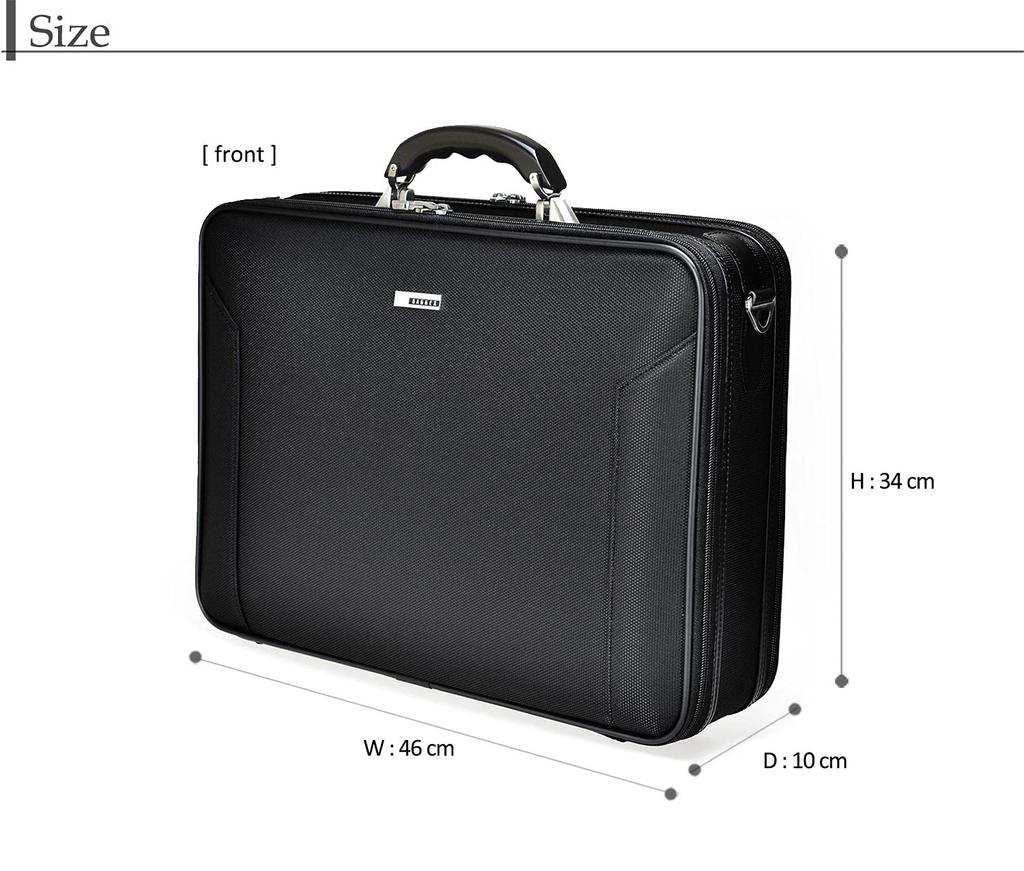 Business Software Attache Case M Homura Series Compatible with A3 Documents Made In Hyogo Prefecture Toyooka, 24-0357