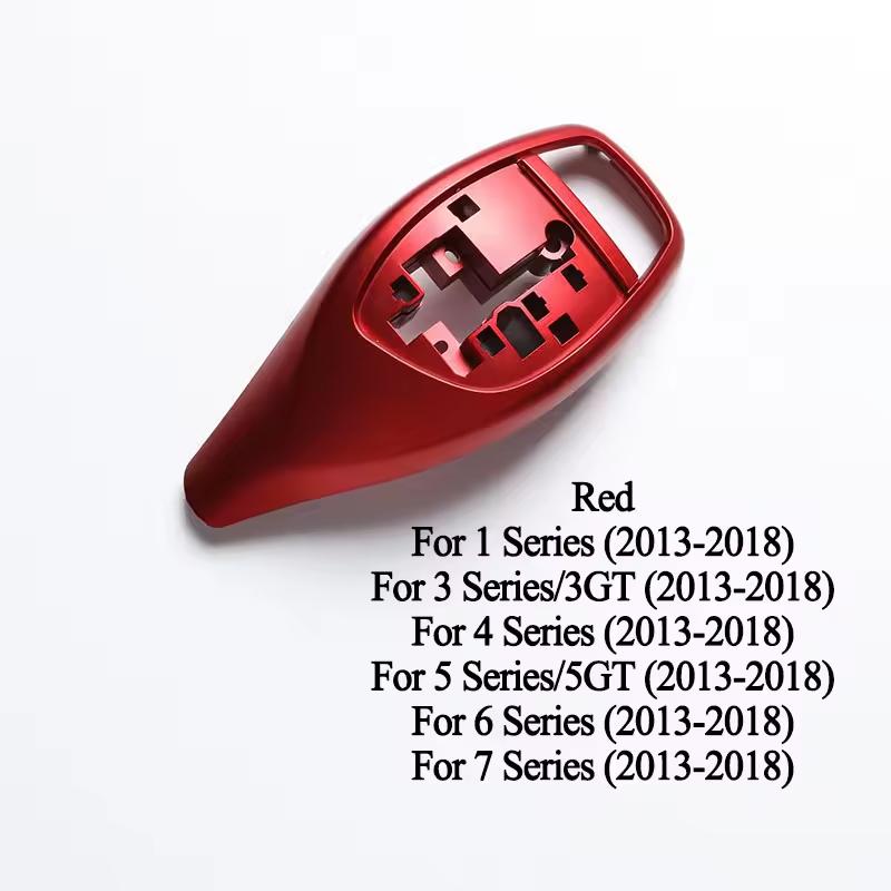 Gear Shift Knob Head Cover Handle Ball Lever Trim Gear Knob Sticker for BMW Sports 3 4 5 6 7 Series