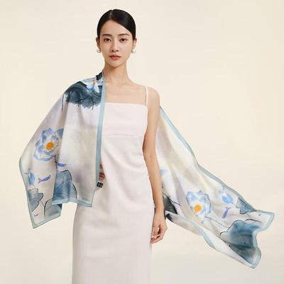 Wensli Geschenkbox für Damenschal und -stola aus Maulbeerseide