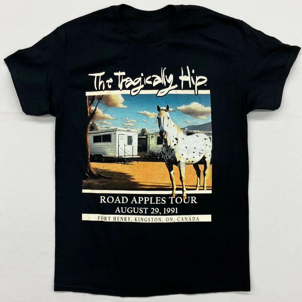 

Tragically Hip, The - Road Apples Collection Black All Size OM748 Unisex T-Shirt XXXXL