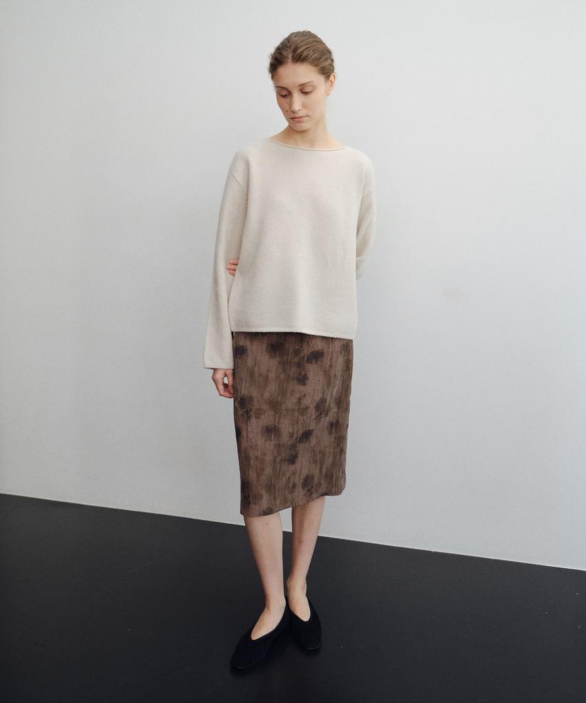 LOTE Baby Alpaca Boatneck Knit_2 Color