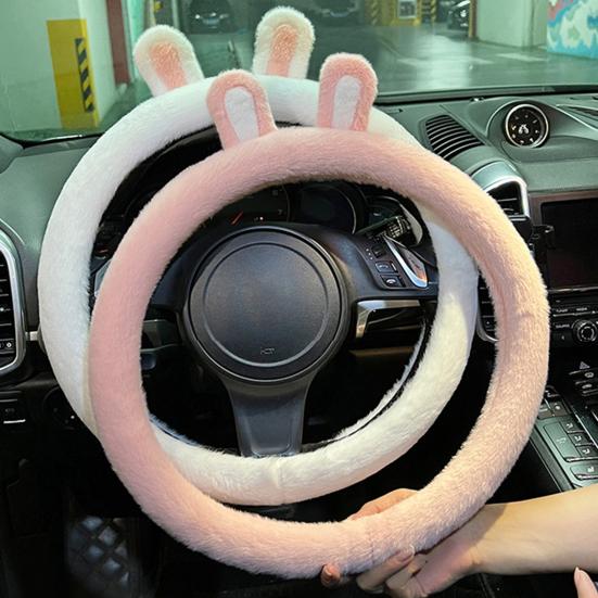 

Durable Steering Wheel Sleeve Non-slip Anti-static Sweat-proof