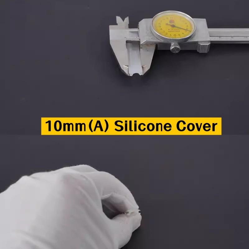 

0,2-10 м светодиодный алюминиевый профиль силиконовый рассеиватель гибкий кожух канала жесткая полоса света сменный абажур образец монтажа 10m