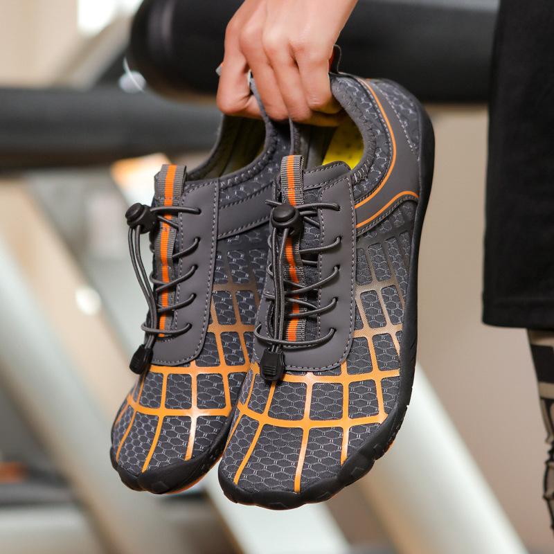 Outdoor men's and women's creek walking beach shoes non-slip quick-drying swimming shoes fishing five-finger wading shoes indoor fitness shoes