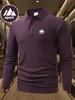 Polo da uomo a maniche lunghe, Top classici con colletto e bottoni, Camicia da golf traspirante ad asciugatura rapida per lavoro, attività all'aperto, tempo libero quotidiano
