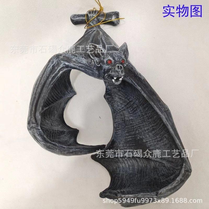 

Bat Wall Tealight Holder Bat Wall Candlestick Resin Halloween Home Decor Halloween bat wall candlestick