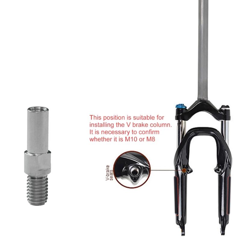 Mountain Bike V Brake Mounting Materials 8mm Thread 36mm Length Weatherproofing Design For Enhanced Cycling