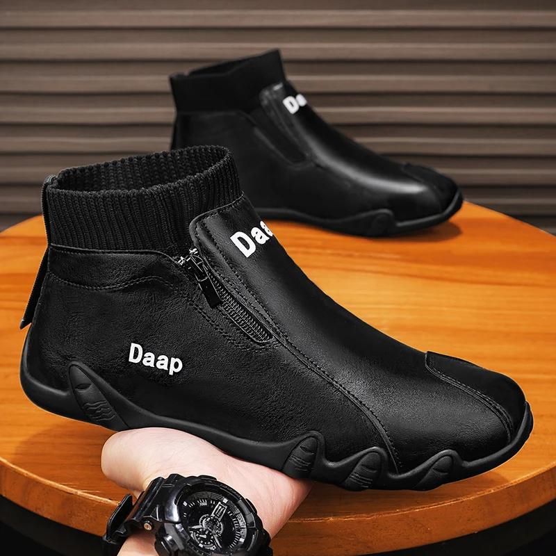 Мужская повседневная обувь с высоким берцем — фото 7