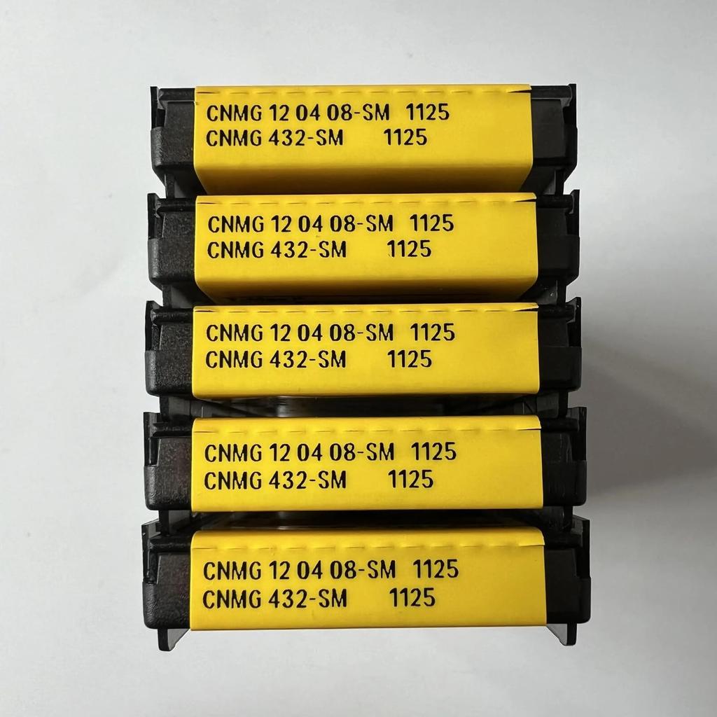 Original Sandvik / CNMG120408-SM 1125 /CNC lathe carbide blade 10 Pcs