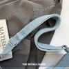 Retro Denim Tote Bag Women's Casual Shoulder Bag