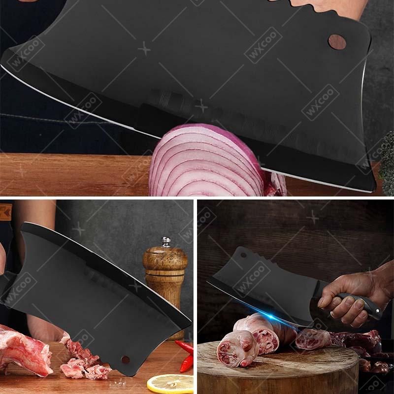 1 PC/2 PCS Handmade Forged Stainless Steel Boning Knife High Quality Kitchen Butcher Utility Cleaver Cooking Tool