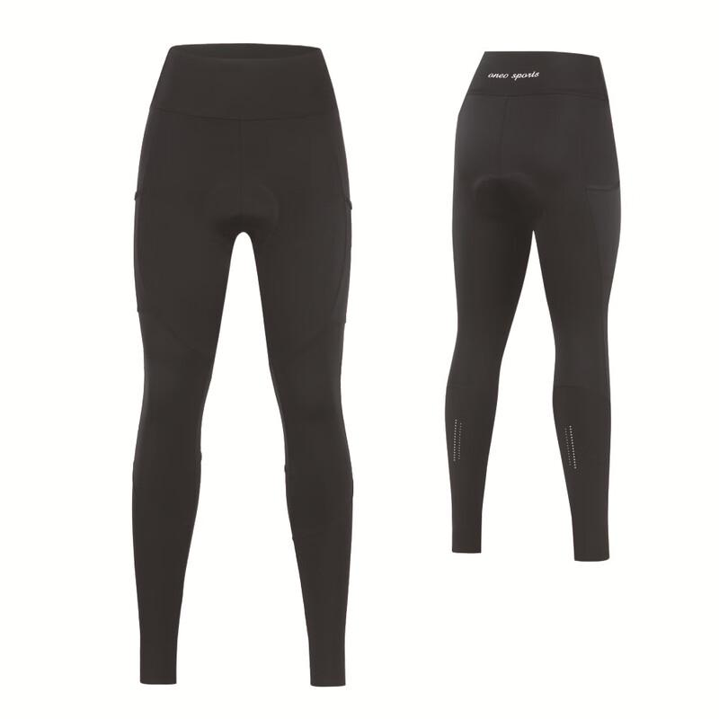 Breathable Quick-Dry Padded Cycling Long Pants S