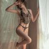 Sexy Underwear Butterfly Bodysuit Sexy Open File Uniform Temptation Pajamas