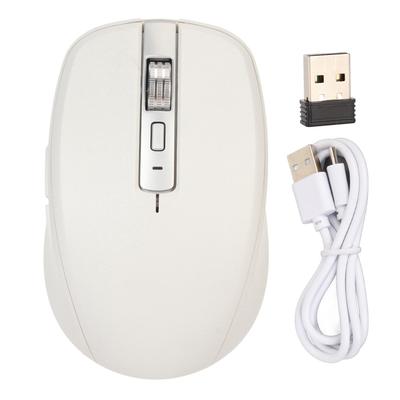 2.4G Wireless Mouse Dual Mode 2400 DPI Bluetooth Mouse with 14 RGB Lighting Effects for Laptop for