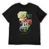 Cute Vegan Deer by Maria Tiqwah T-Shirt Tops Cotton Graphic Tees Heavyweights New Edition Mens Funny T Shirts