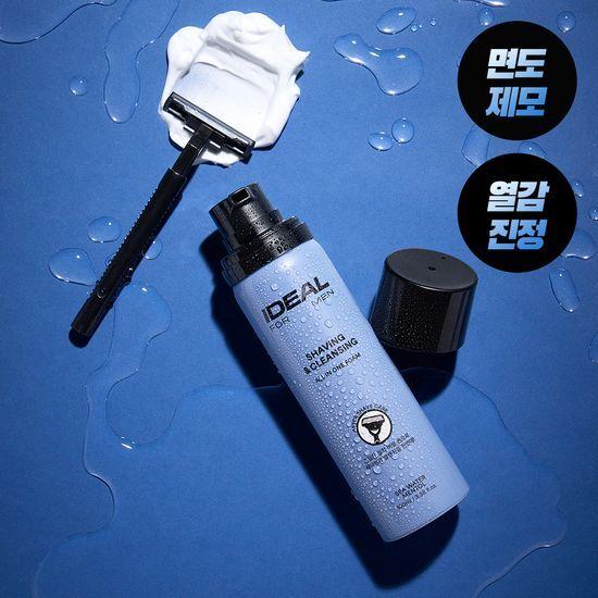 Ideal for Men Shaving & Cleansing All-in-One Foam 100mL