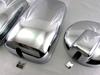 BRIGHTZ Isuzu New Elf Chrome Door Mirror Cover and Cover 170mm Diameter Auxiliary Mirror for New Elf Isuzu Under-Mirror Set, [TK-MIR-SET-005]