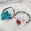 Phalaenopsis Blossom Necklace Simulation Flower Neckchain Women Girls Collarbone Chain Eye Catching Choker Accessory