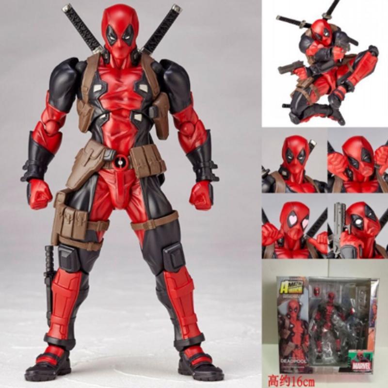 Collectible 6" Hot Marvel Deadpool Action Figure Premium Joints And Details