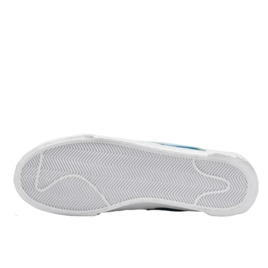 Nike Sacai Blazer Low Kaws Blue Yellow