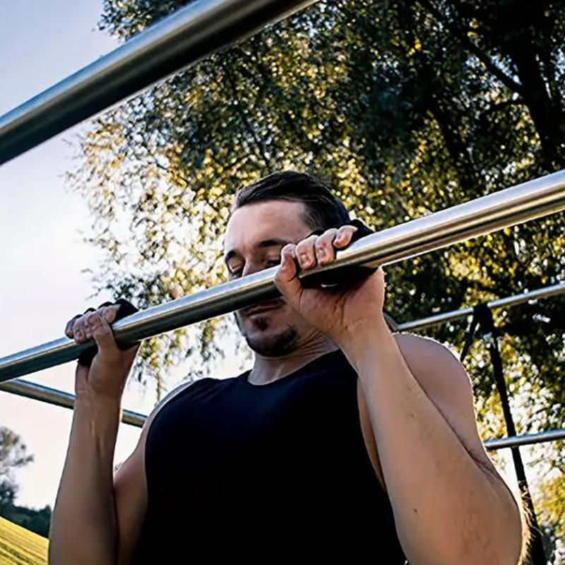 1Pair Weight Lifting Training Gloves Palm Protection Women Men Fitness Sports Gymnastics Grips Pull Ups Weightlifting Workout