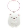 Sumikko Gurashi Ko Erande Ko Acrylic Keychain Shirokuma AB28305 San-X "Erande Friends" - (Polar Bear) H67×W55mm