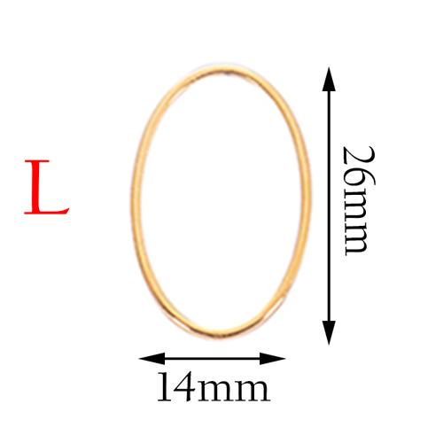 20pcs 3 Size Gold Stainless Steel Charm Pendant Open Bezels Hollow Pressed Resin Frame Mold Bezel DIY Jewelry Making Accessories