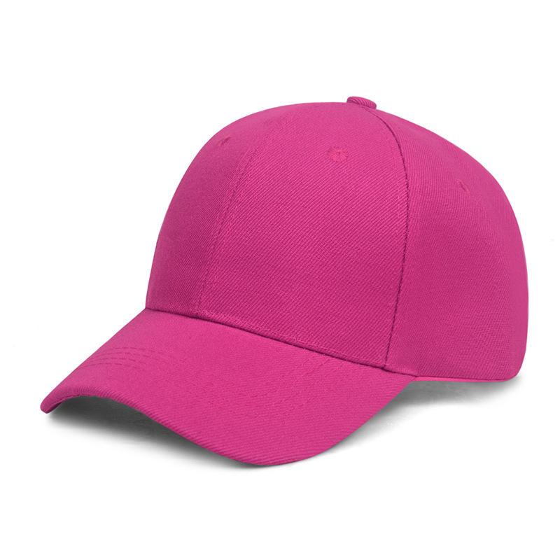 Maoqing Solid Color Duckbill Men's Sunshade Baseball Cap with Various Logos