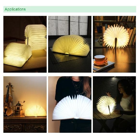 Wholesale And Customized Magic Light Book Lamp As A Birthday Gift For Smart