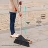 USAN HOME Large Wide Outdoor Broom