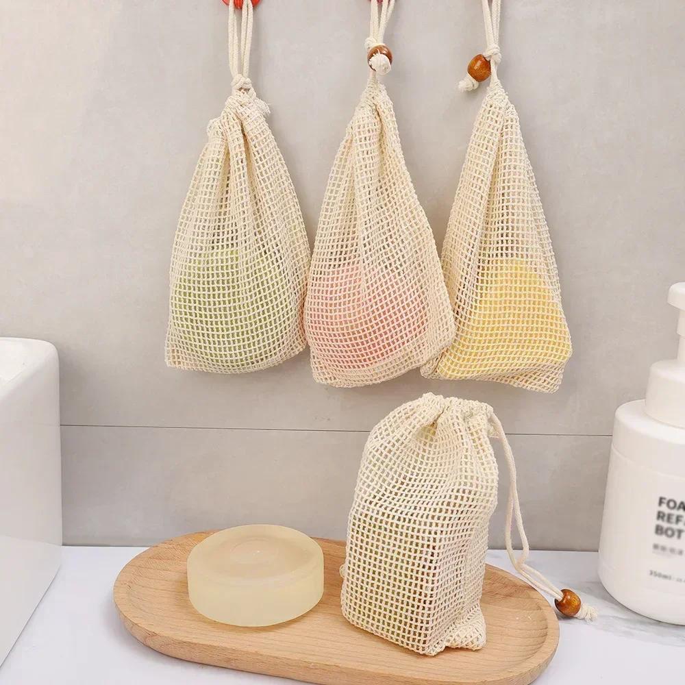 5/2/1Pcs Soap Foaming Net Mesh Bags Bath Washing Tools Body Cleaning Bubble Helper Mesh Deep Cleaning Delicate Foam Cotton Net
