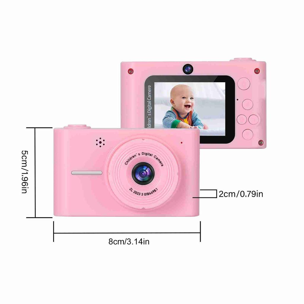 1080P Digital Camera Kids Camera 20MP Children Camera Kids Selfie Camera for Boys And Girls 8X Digital Zoom 2.0 Inch