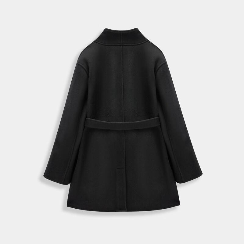 IEF Women's Petite Warm Wool Coat