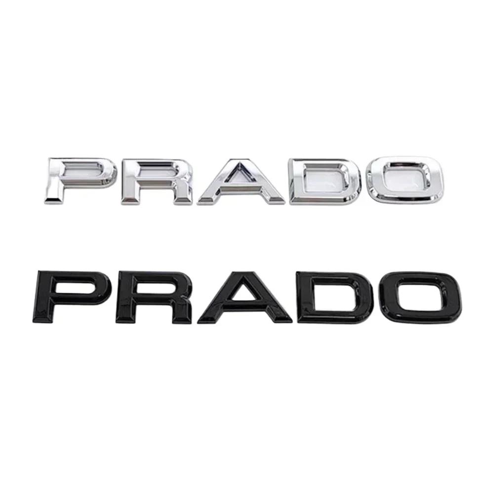 3D nápis Znak Samolepka na kufr Pro Toyota prado Zadní samolepka Samolepka na páté dveře Autodoplňky pro tuning