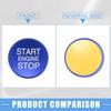 A ABSOPRO Engine Start Stop Ignition Button Overlay Cover Decal