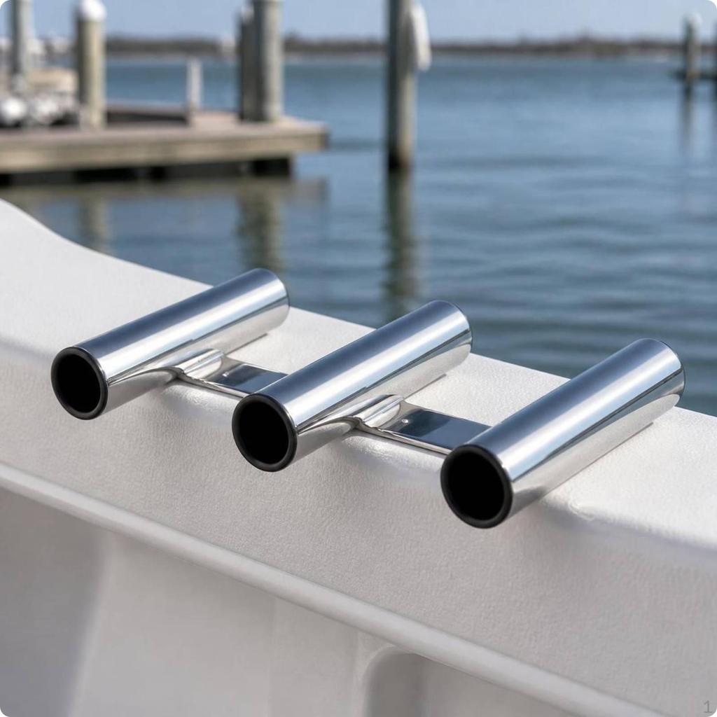 Marine-Rutenhalter mit Montageplatte Robuste Beschläge für Boote, Yachten