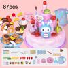 Kids Simulation Diy Birthday Cake Toy Pretend Kitchen Birthday And Christmas Party Gift Creative Triple Layers Cake Toy