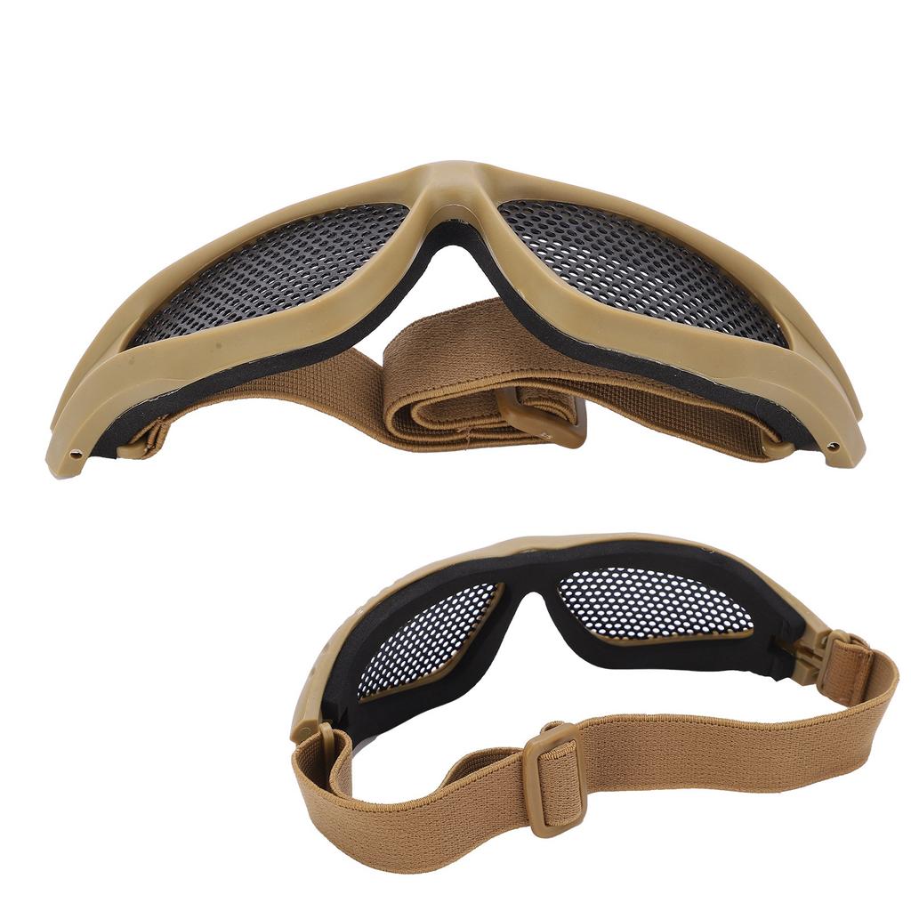 Mesh Safety Glasses Impact Resistant High Toughness Breathable Protective Goggles for Shooting