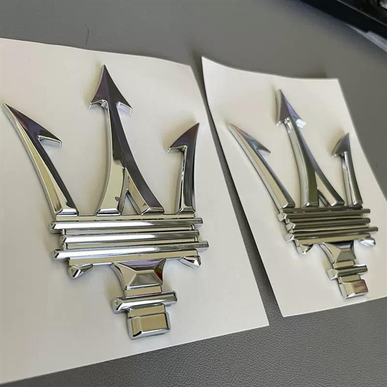 Maserati Levante Ghibli C-Pillar & Fender Emblem Modification Logo