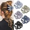 Creative Matte Claw Hair Clip Practical Plastic Hairpieces Easy Hairstyling Long Hair Decoration Suitable For Women
