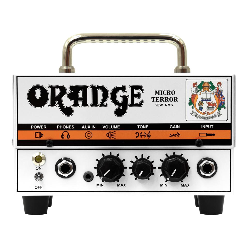 ORANGE Micro Terror 20W Mini Guitar Solid State Guitar Amplifier Head MICRO TERROR20 Orange Head,