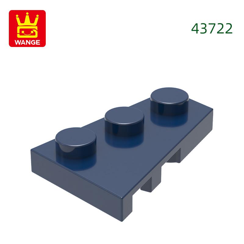 158Pcs/lot 43723 2x3 Right Wedge Plate Construction Bricks MOC Accessories Works With Featuring Blocks Kids Playthings Gift Idea Box