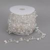 1pcs Diamond-Shaped Crystal Beads Chain Clear Crystal Acrylic Beads Chain  Sewing Craft