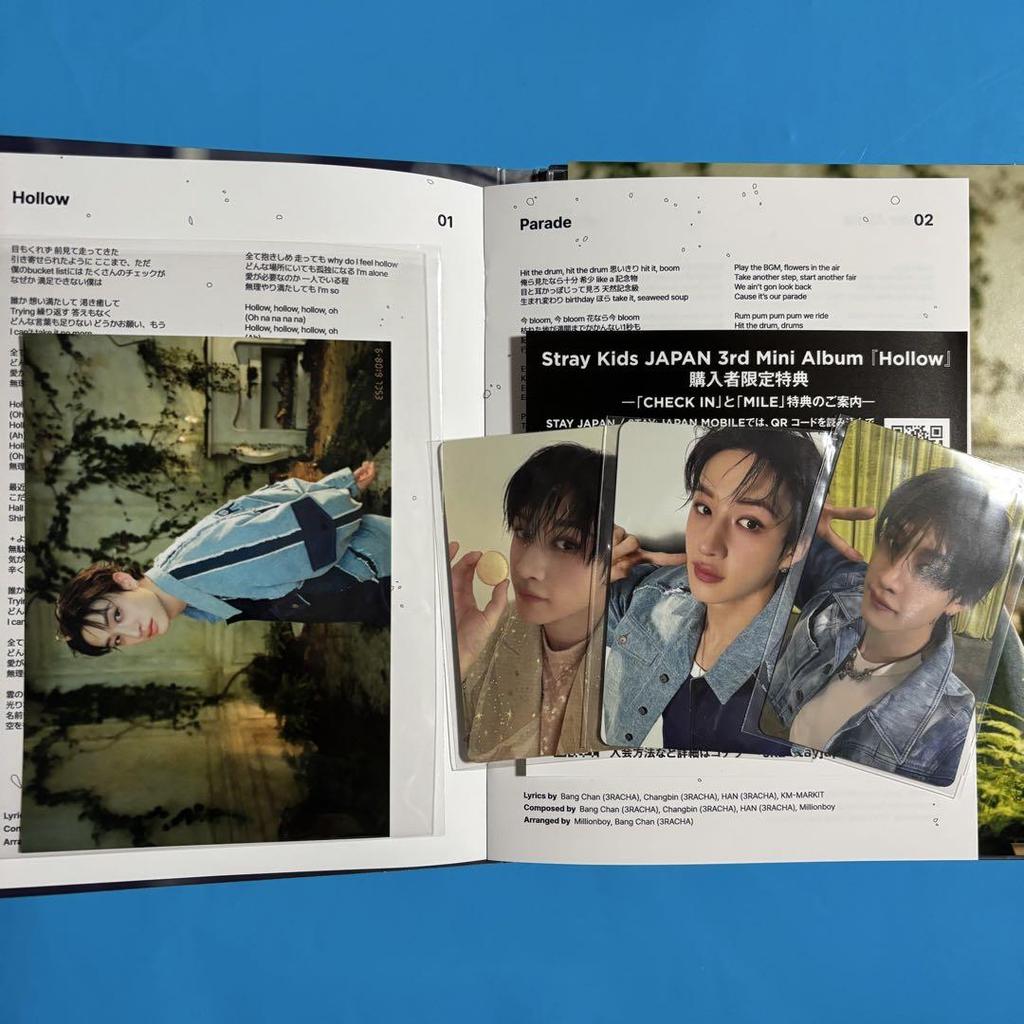 [USED] Stray Kids Hollow Limited Edition Bangchan